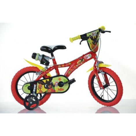 Bicicleta copii 3-5 ani, 14 inch, Bing , Dino Bikes DN614BG