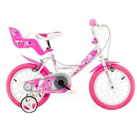 Bicicleta copii 3-5 ani, 14 inch, Dino Bikes DB144RN 05LH - poza 1