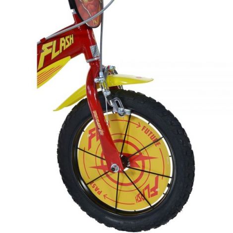 Bicicleta copii 3-5 ani, 14 inch, Flash, Dino Bikes DB614FH - poza 3