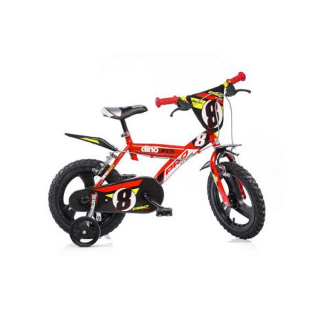 Bicicleta copii 3-5 ani, 14 inch, Gln, Dino Bikes DB143GLN06 - poza 1