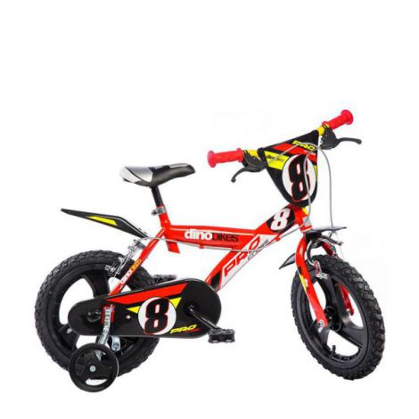 Bicicleta copii 3-5 ani, 14 inch, Gln, Dino Bikes DB143GLN06 - poza 3