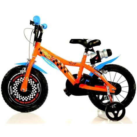 Bicicleta copii 3-5 ani, 14 inch, Hot Wheels, Dino Bikes DB614HW - poza 2