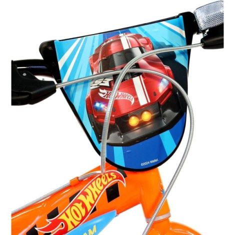 Bicicleta copii 3-5 ani, 14 inch, Hot Wheels, Dino Bikes DB614HW - poza 5