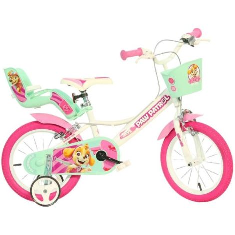 Bicicleta copii 3-5 ani, 14 inch, Paw Patrol, Dino Bikes DB144RPW - poza 1