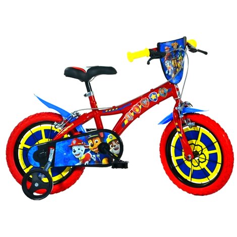Bicicleta copii 3-5 ani, 14 inch, Paw Patrol , Dino Bikes DN614PW - poza 1