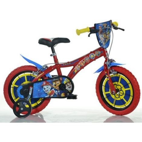 Bicicleta copii 3-5 ani, 14 inch, Paw Patrol , Dino Bikes DN614PW - poza 2