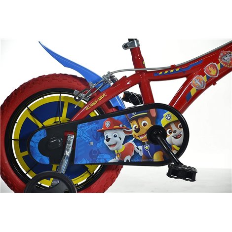 Bicicleta copii 3-5 ani, 14 inch, Paw Patrol , Dino Bikes DN614PW - poza 3