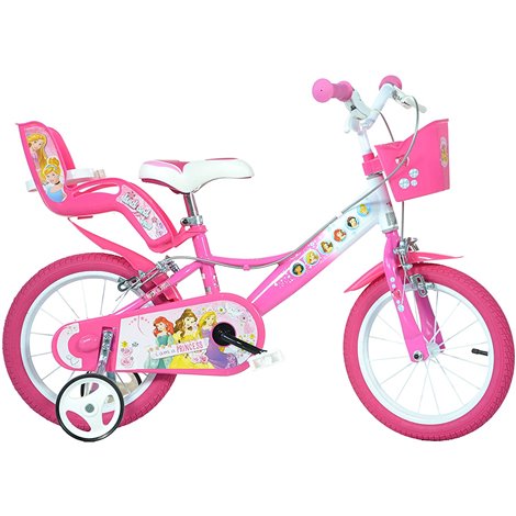 Bicicleta copii 3-5 ani, 14 inch, Princess , Dino Bikes DN144RPSS - poza 1