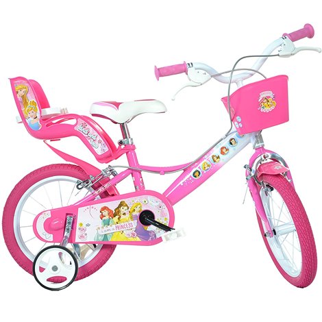 Bicicleta copii 3-5 ani, 14 inch, Princess , Dino Bikes DN144RPSS - poza 2