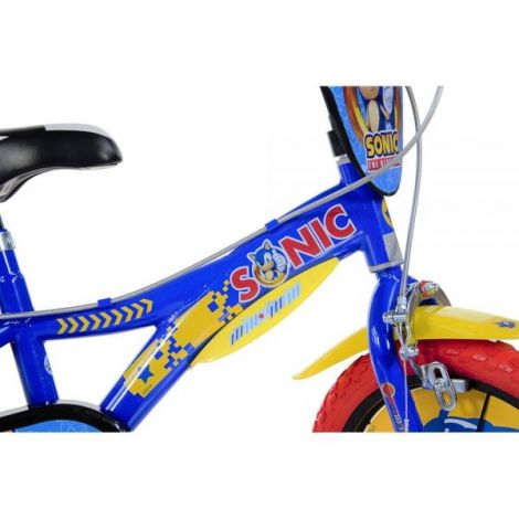 Bicicleta copii 3-5 ani, 14 inch, Sonic, Dino Bikes DB614SC - poza 4