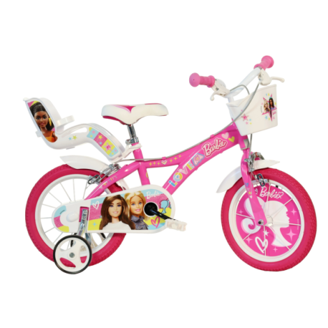 Bicicleta copii 4-6 ani, 16 inch, Barbie, DB616G02BA