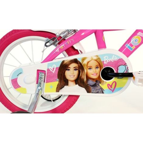 Bicicleta copii 4-6 ani, 16 inch, Barbie, Dino Bikes DB616G02BA - poza 2