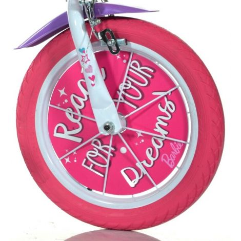 Bicicleta copii 4-6 ani, 16 inch, Barbie, Dino Bikes DN616GBA - poza 5
