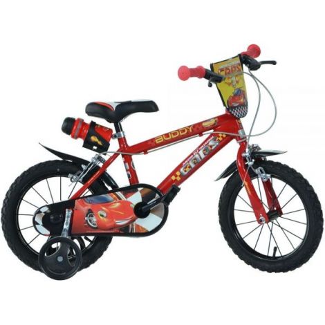 Bicicleta copii 4-6 ani, 16 inch, Cars, Dino Bikes DB416UCR - poza 1