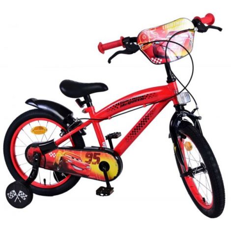 Bicicleta copii 4-6 ani, 16 inch, Cars, EandL CYCLES 21635SAFW - poza 1