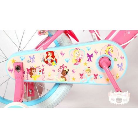Bicicleta copii 4-6 ani, 16 inch, Disney Princess, E&L Cycles 21609CHIT - poza 5