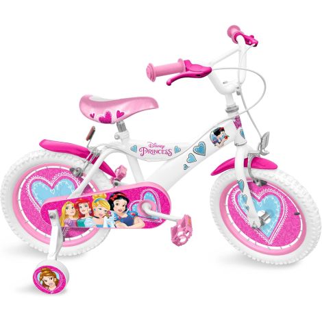 Bicicleta copii 4-6 ani, 16 inch, Disney Princess, stamp C887027 - poza 1