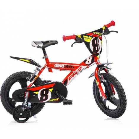 Bicicleta copii 4-6 ani, 16 inch, Gln, Dino Bikes DB163GLN - poza 1
