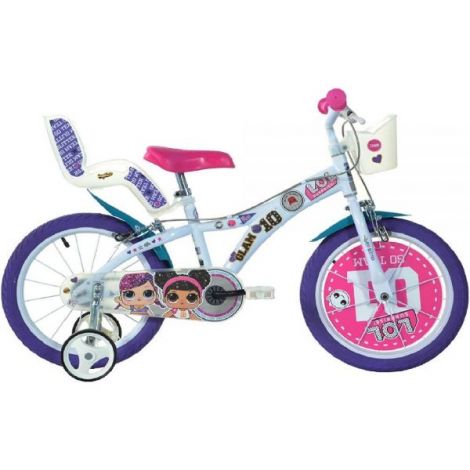 Bicicleta copii 4-6 ani, 16 inch, Lol, Dino Bikes DB616GLOL - poza 1