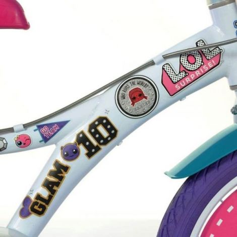 Bicicleta copii 4-6 ani, 16 inch, Lol, Dino Bikes DB616GLOL - poza 5