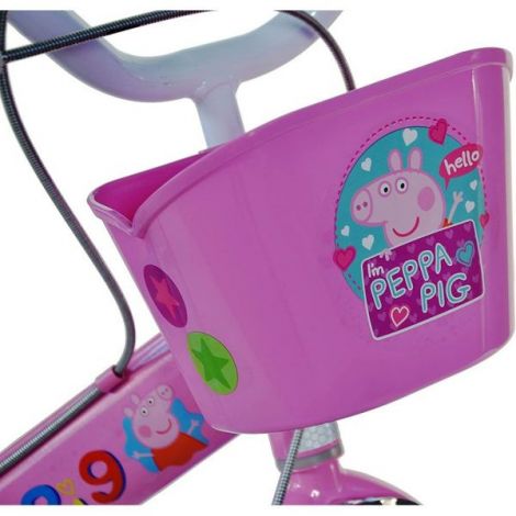 Bicicleta copii 4-6 ani, 16 inch, Peppa Pig, Dino Bikes DB164RPGS - poza 2
