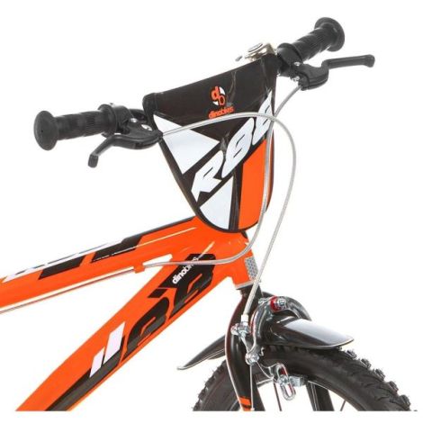 Bicicleta copii 4-6 ani, 16 inch, Portocaliu, Dino Bikes DB416U26R88 - poza 2
