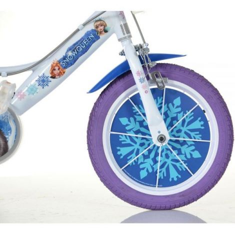 Bicicleta copii 4-6 ani, 16 inch, Snow Queen, Dino Bikes DB164RSQ - poza 5