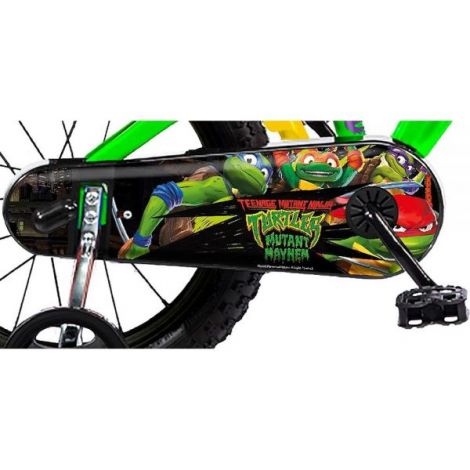 Bicicleta copii 4-6 ani, 16 inch, Testoasele Ninja, Dino Bikes DB616MNT - poza 5