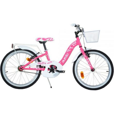 Bicicleta copii 6-9 ani, 20 inch, City Smarty Fuchsia, Dino Bikes DB204R02SFU - poza 1