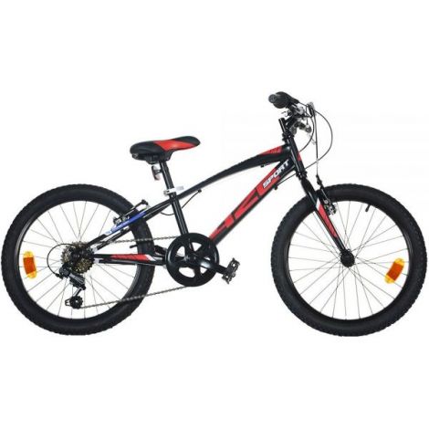 Bicicleta copii 6-9 ani, 20 inch, Mtb Baieti Sport Negru, Dino Bikes DB420U04BK - poza 1