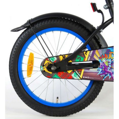 Bicicleta copii 7-8 ani, 18 inch, Batman, E&L Cycles 81834 - poza 4
