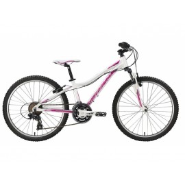 Bicicleta copii 9-12 ani, 24 inch, Senza Deep Violet Aqua Teal Pearl White, Silverback S79SB201567B - poza 1