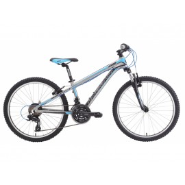 Bicicleta copii 9-12 ani, 24 inch, Spyke Scuba Bleu Citrus Orange Electric Blue, Silverback S74SB201566A - poza 1
