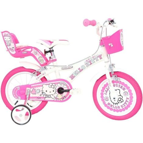 Bicicleta copii Dino Bikes 14 Hello Kitty - poza 1