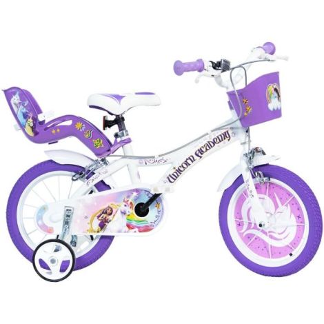 Bicicleta copii Dino Bikes 14 Unicorn Academy - poza 1