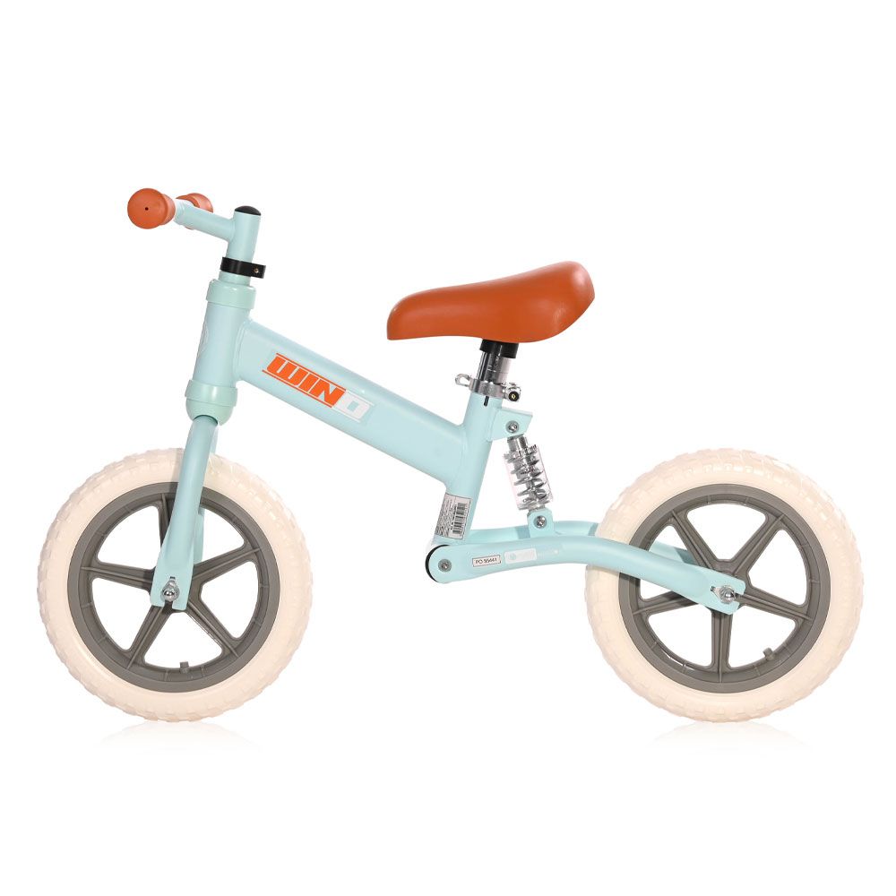 Bicicleta de echilibru fara pedale pentru baieti 12 inch Lorelli Wind Albastru deschis - poza 2
