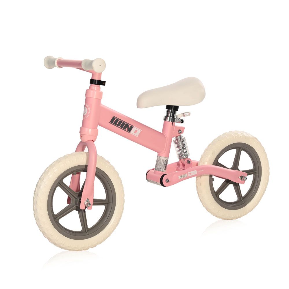 Bicicleta de echilibru fara pedale pentru fete 12 inch Lorelli Wind Roz - poza 1