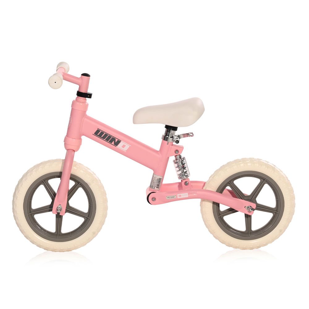 Bicicleta de echilibru fara pedale pentru fete 12 inch Lorelli Wind Roz - poza 2