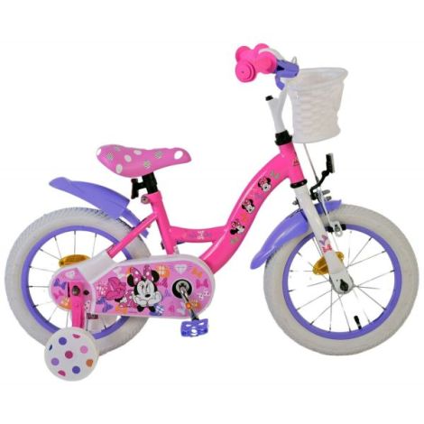 Bicicleta e-l minnie mouse 14 inch cutest ever nd - poza 5