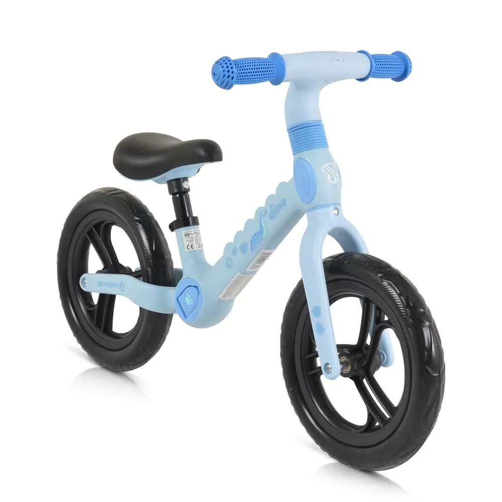 Bicicleta fara pedale 12 inch Byox Dino Albastru - poza 1