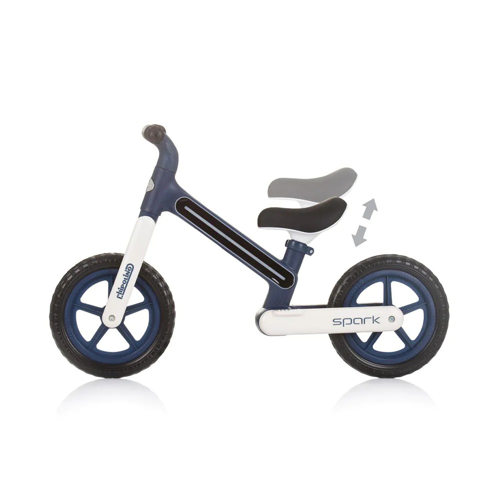 Bicicleta fara pedale Chipolino Spark Blue - poza 3