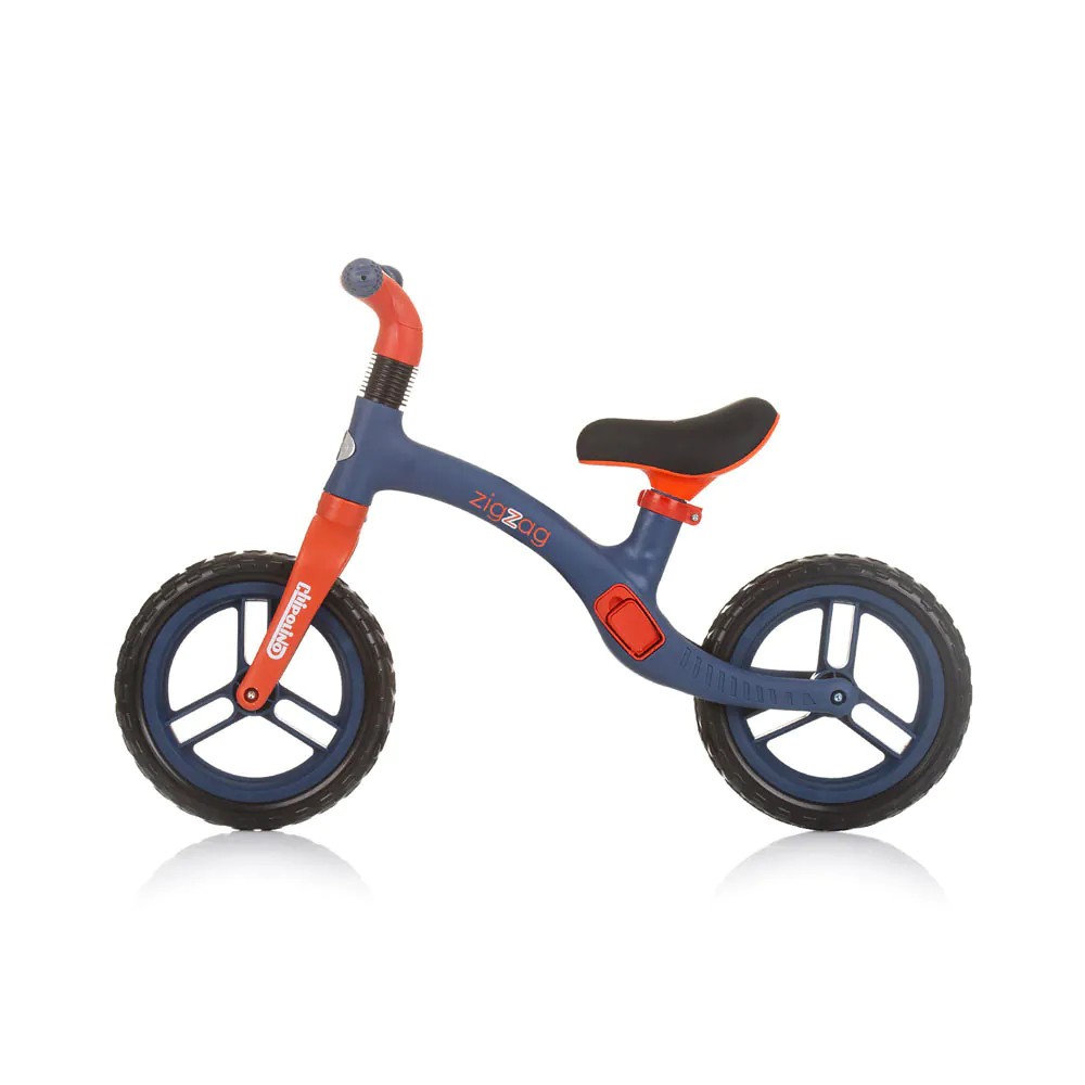 Bicicleta fara pedale Chipolino Zig Zag Blue - poza 3