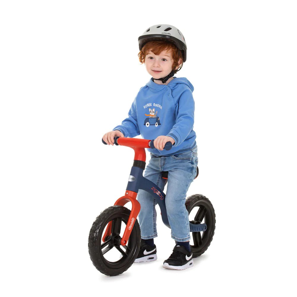 Bicicleta fara pedale Chipolino Zig Zag Blue - poza 4
