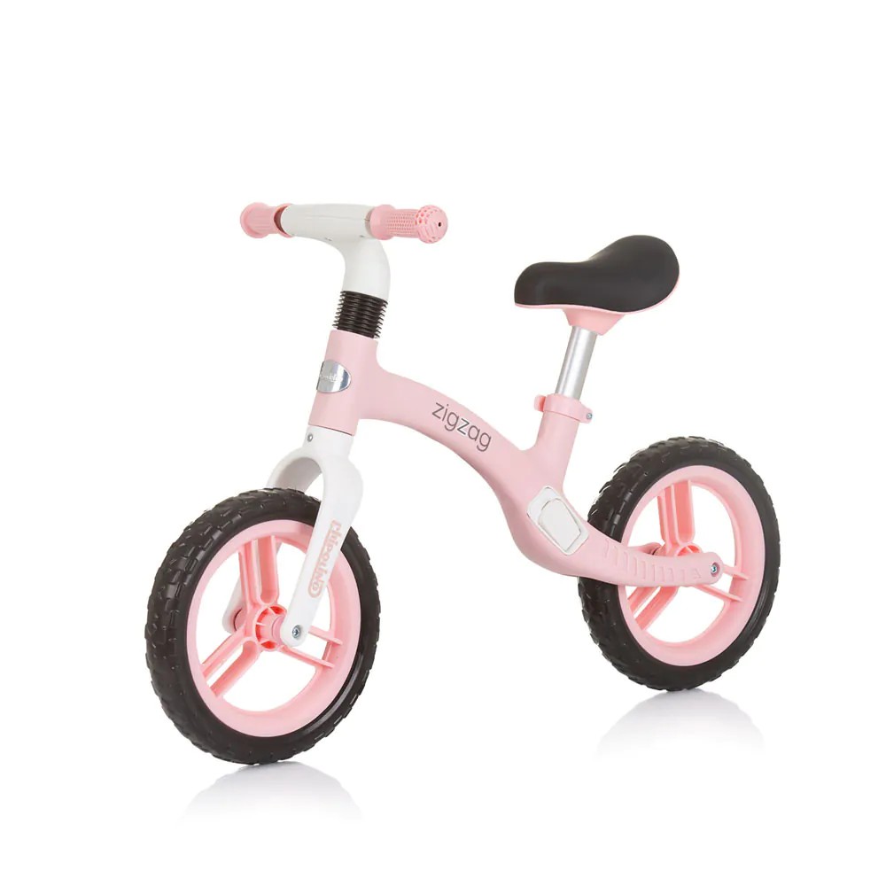 Bicicleta fara pedale Chipolino Zig Zag Pink - poza 1