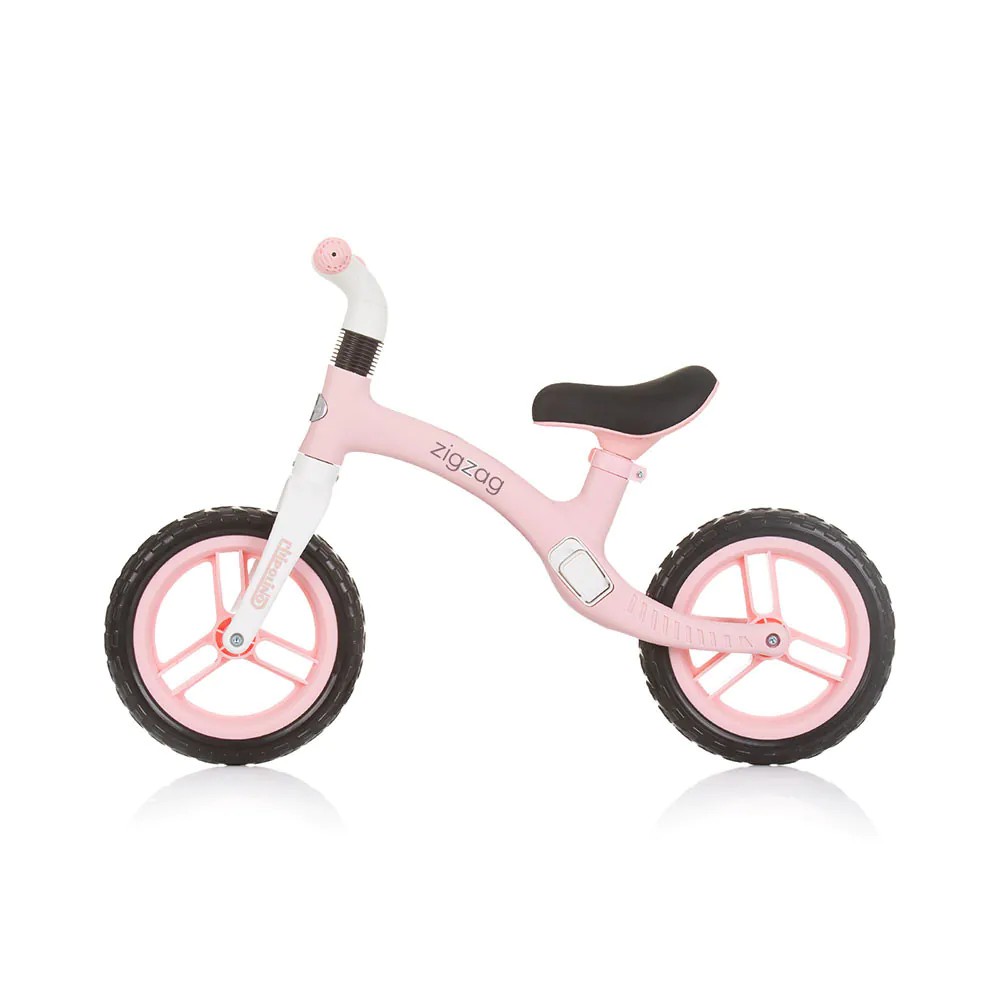 Bicicleta fara pedale Chipolino Zig Zag Pink - poza 2