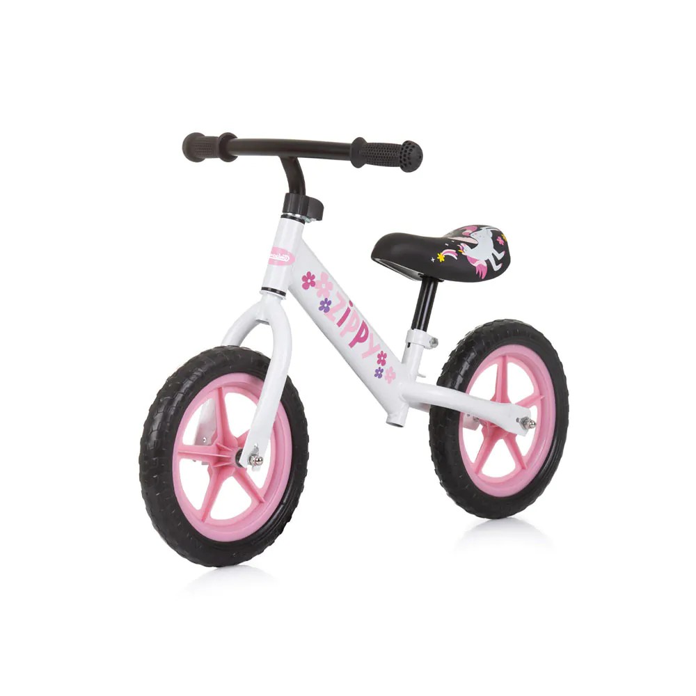 Bicicleta fara pedale Chipolino Zipper Pink - poza 1