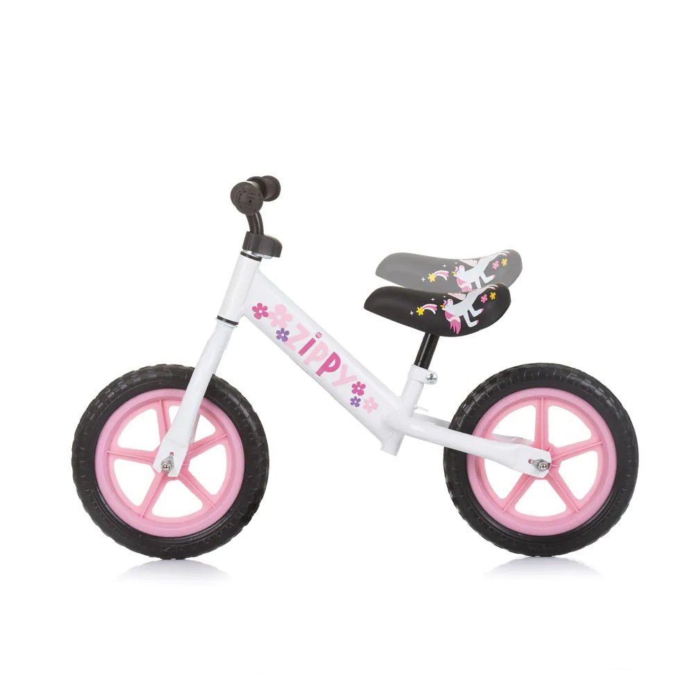 Bicicleta fara pedale Chipolino Zipper Pink - poza 2