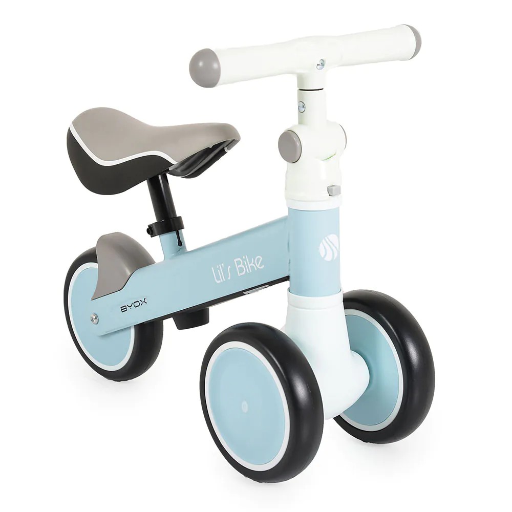 Bicicleta fara pedale cu 3 roti Byox Mini Balance Lil S 2025 Albastru - poza 1