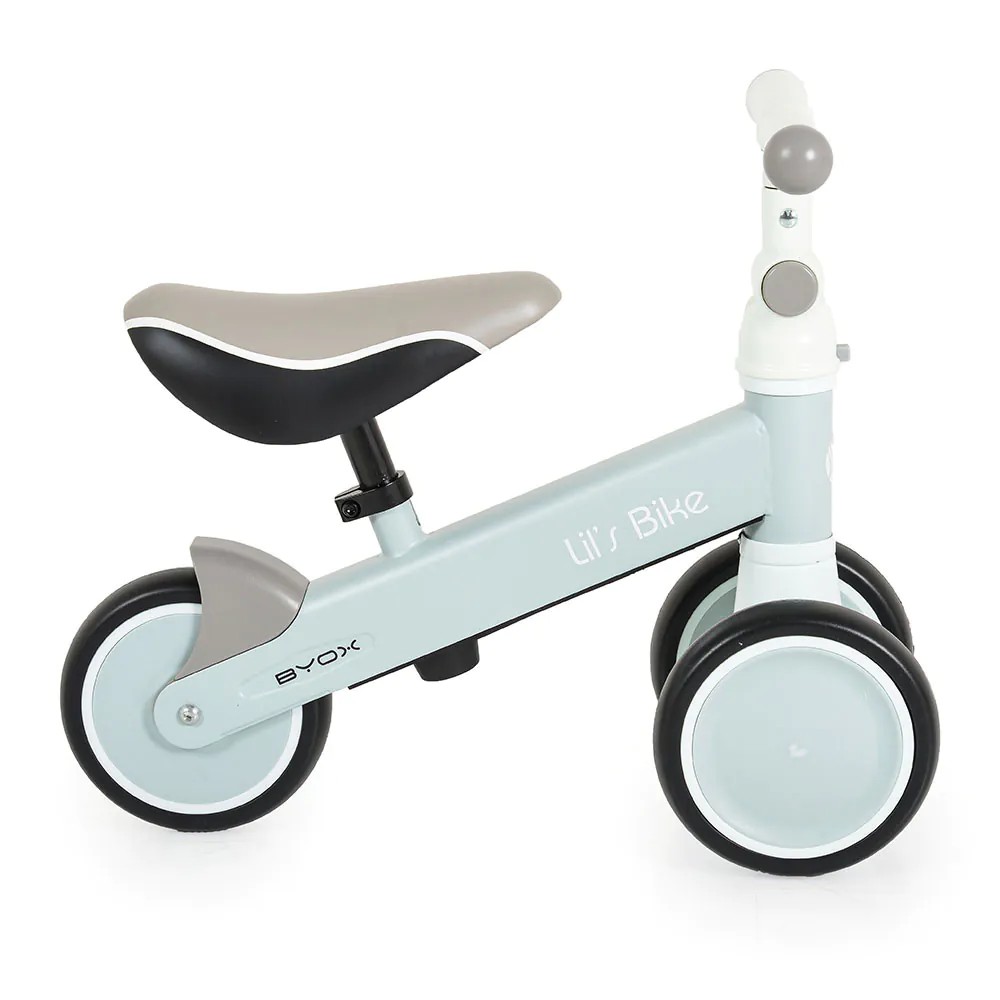 Bicicleta fara pedale cu 3 roti Byox Mini Balance Lil S 2025 Mint - poza 2