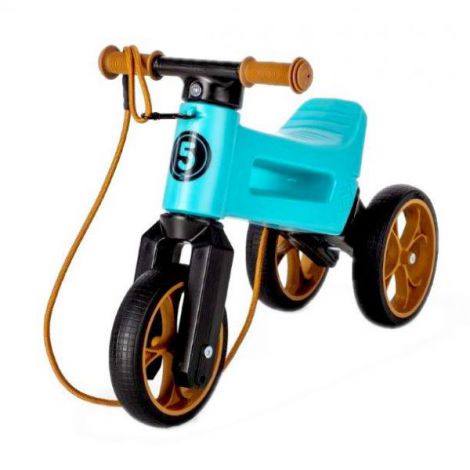 Bicicleta fara pedale Funny Wheels Rider SuperSport 2 in 1 Aqua - poza 1